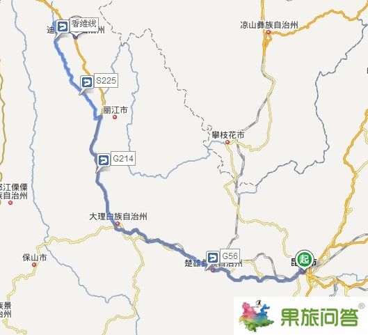 昆明到迪庆有多远有火车吗,昆明到中甸汽车有没有直达? 