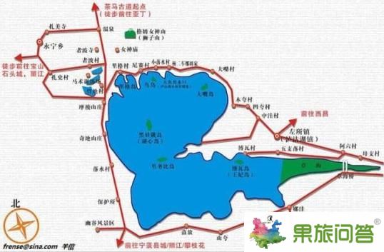 泸沽湖是神仙居住的地方|到泸沽湖旅游十大建议|泸沽湖地图