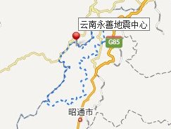 云南永善地图|永善县地图全图高清版|永善县地震位置地图
