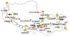 西藏地图|西藏旅游地图|西藏地图全图|西藏旅游地理位置介绍