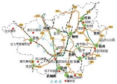 广西地图|广西旅游地图|广西地图全图|广西地理位置介绍